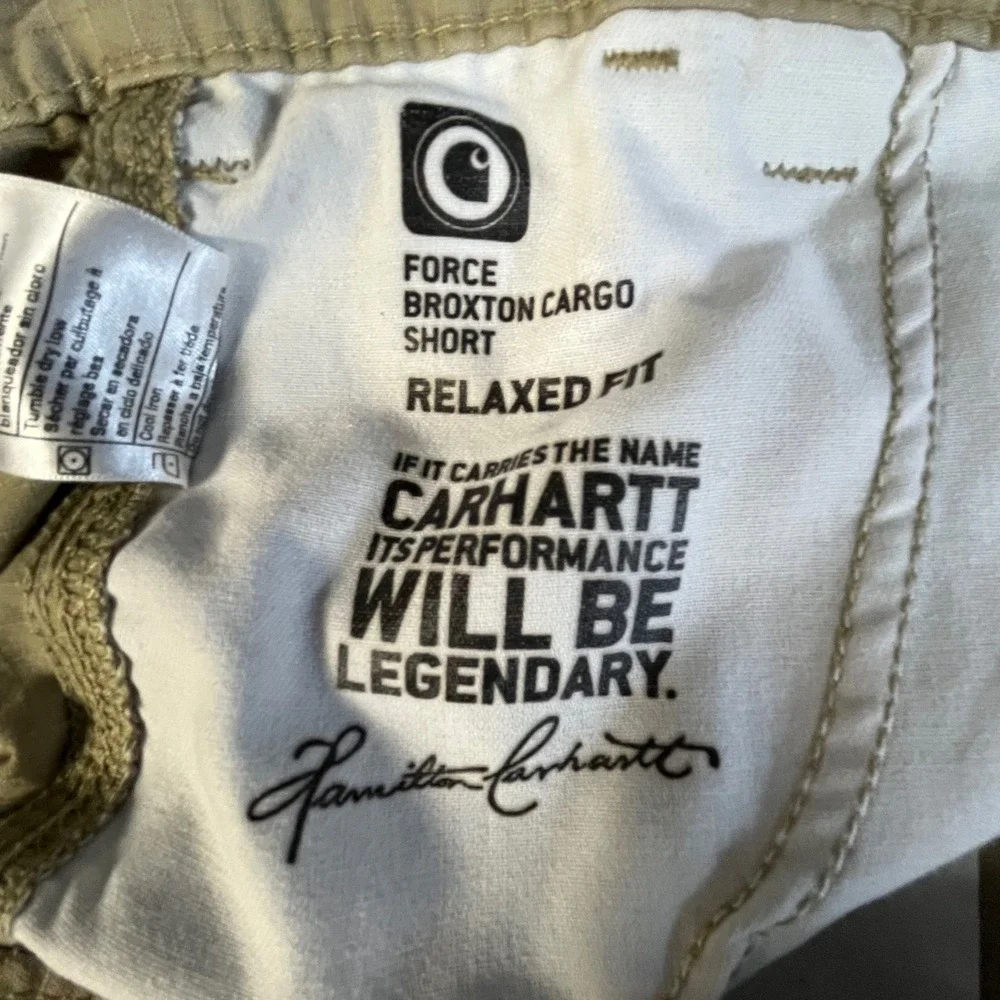 Carhartt Force Broxton Cargo Short Mens 42 (Meas. 41) Relaxed‎ Fit 103543-253